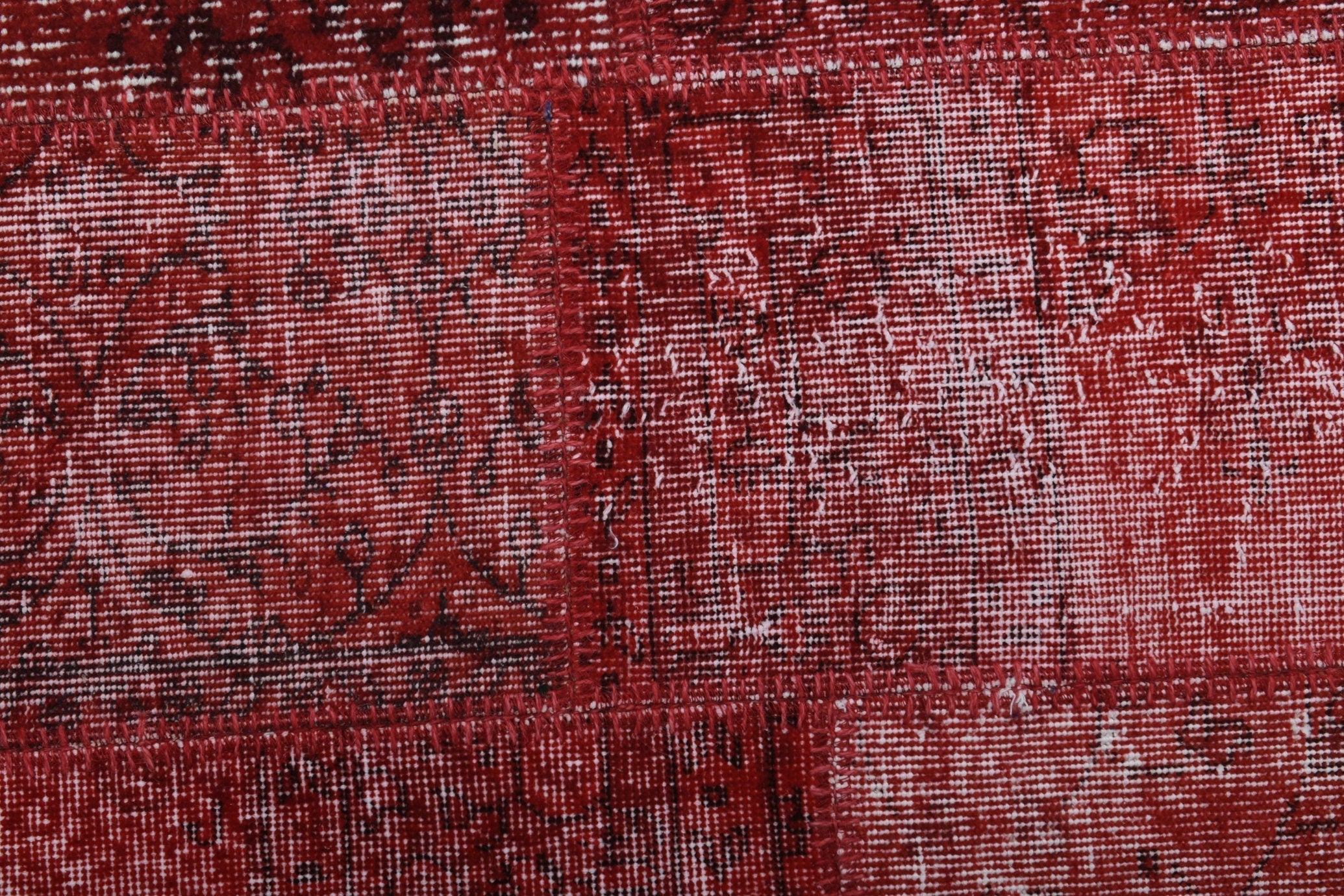Turkish Vintage Patchwork Rug 5’7’ x 7’11’
