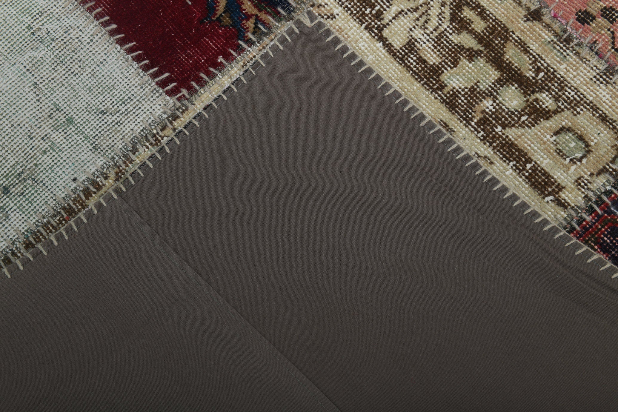 Turkish Vintage Patchwork Rug 8’0’ x 5’9’