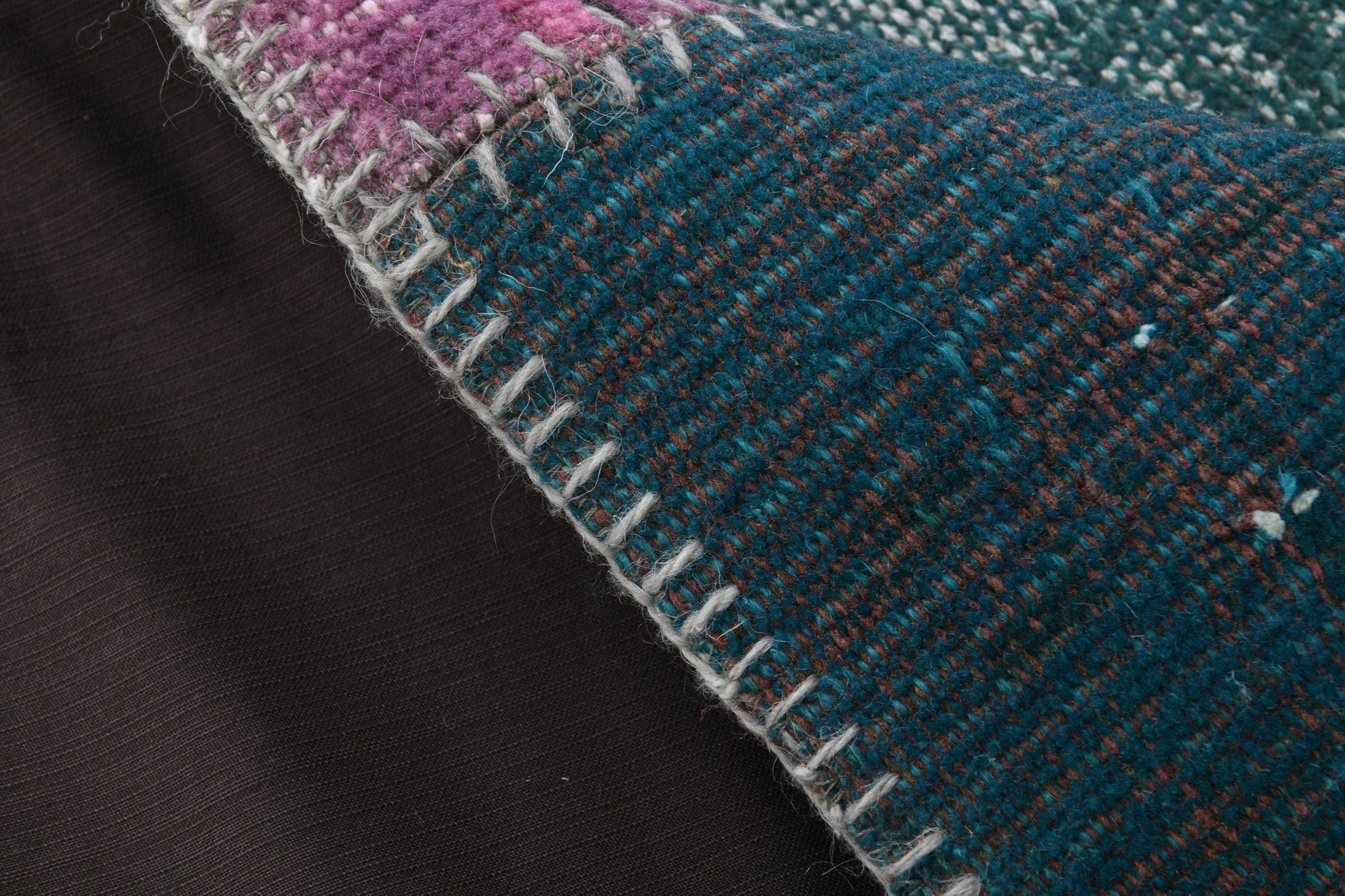 Turkish Vintage Patchwork Rug 9’11’ x 7’0’