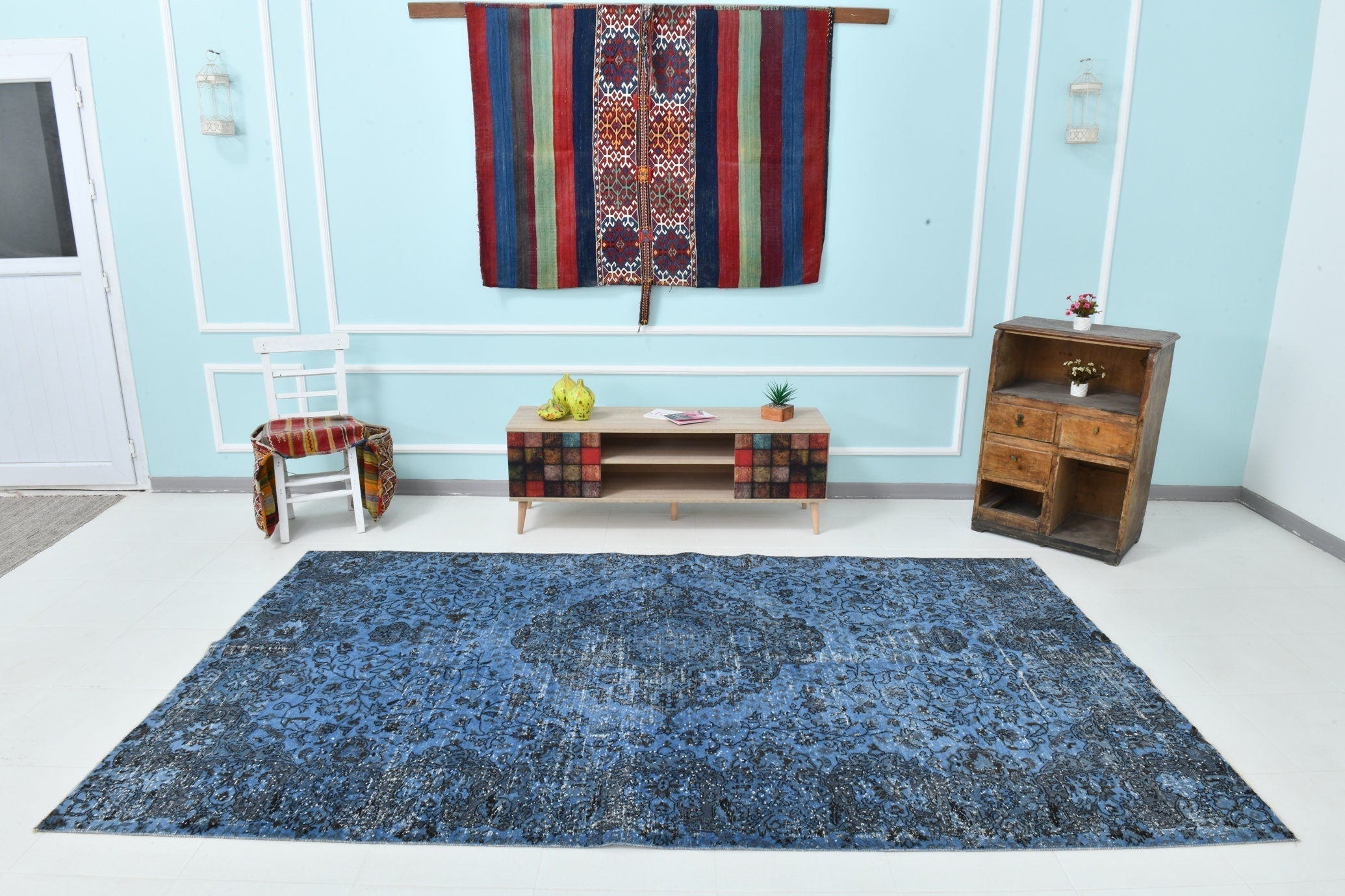 Turkish Vintage Rug 10’0’ x 5’10’