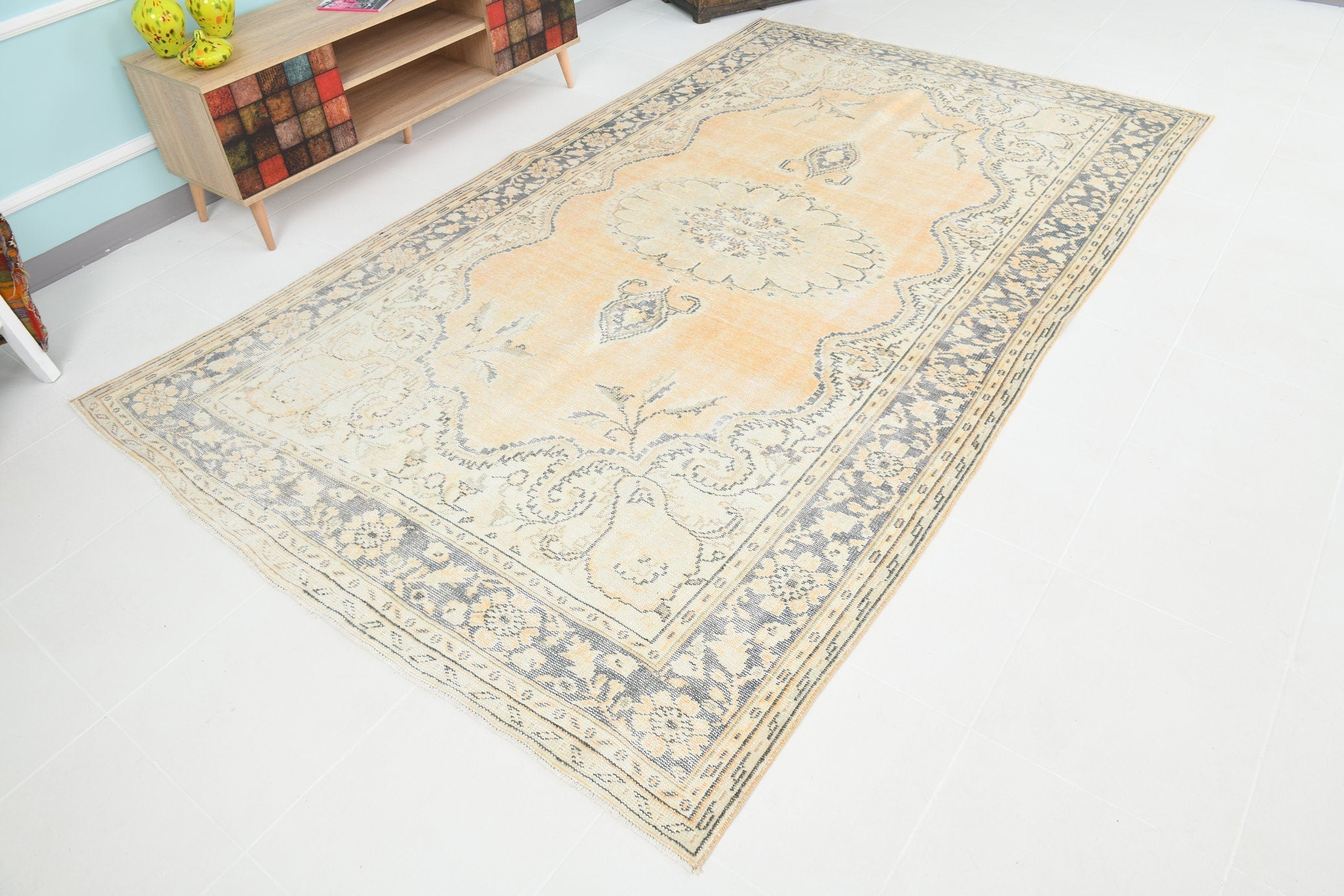 Turkish Vintage Rug 10’0’ x 5’11’