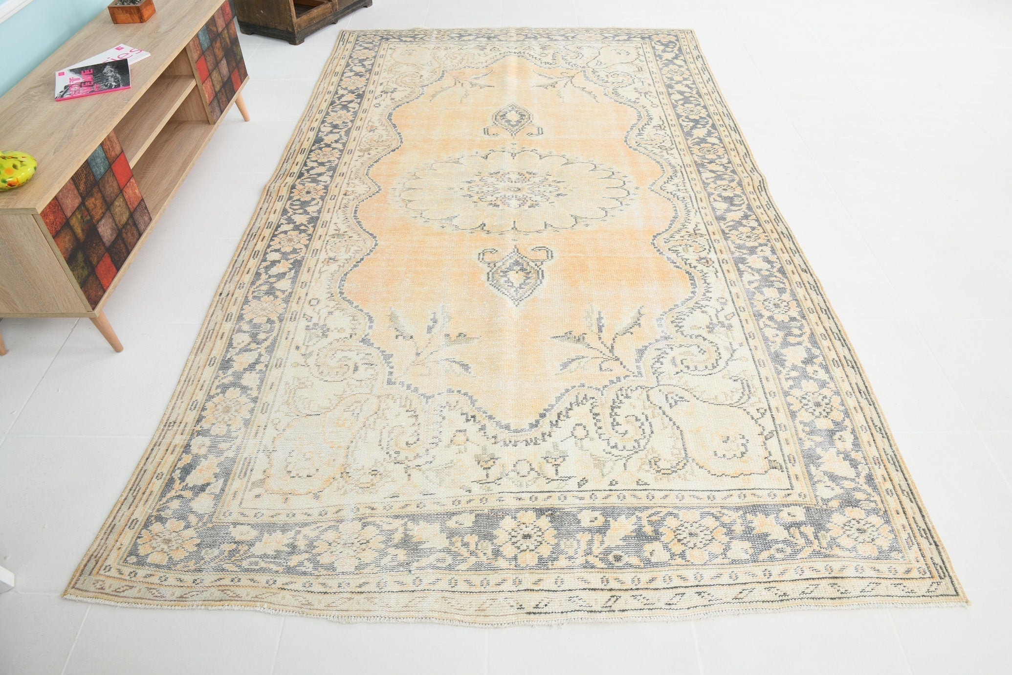 Turkish Vintage Rug 10’0’ x 5’11’