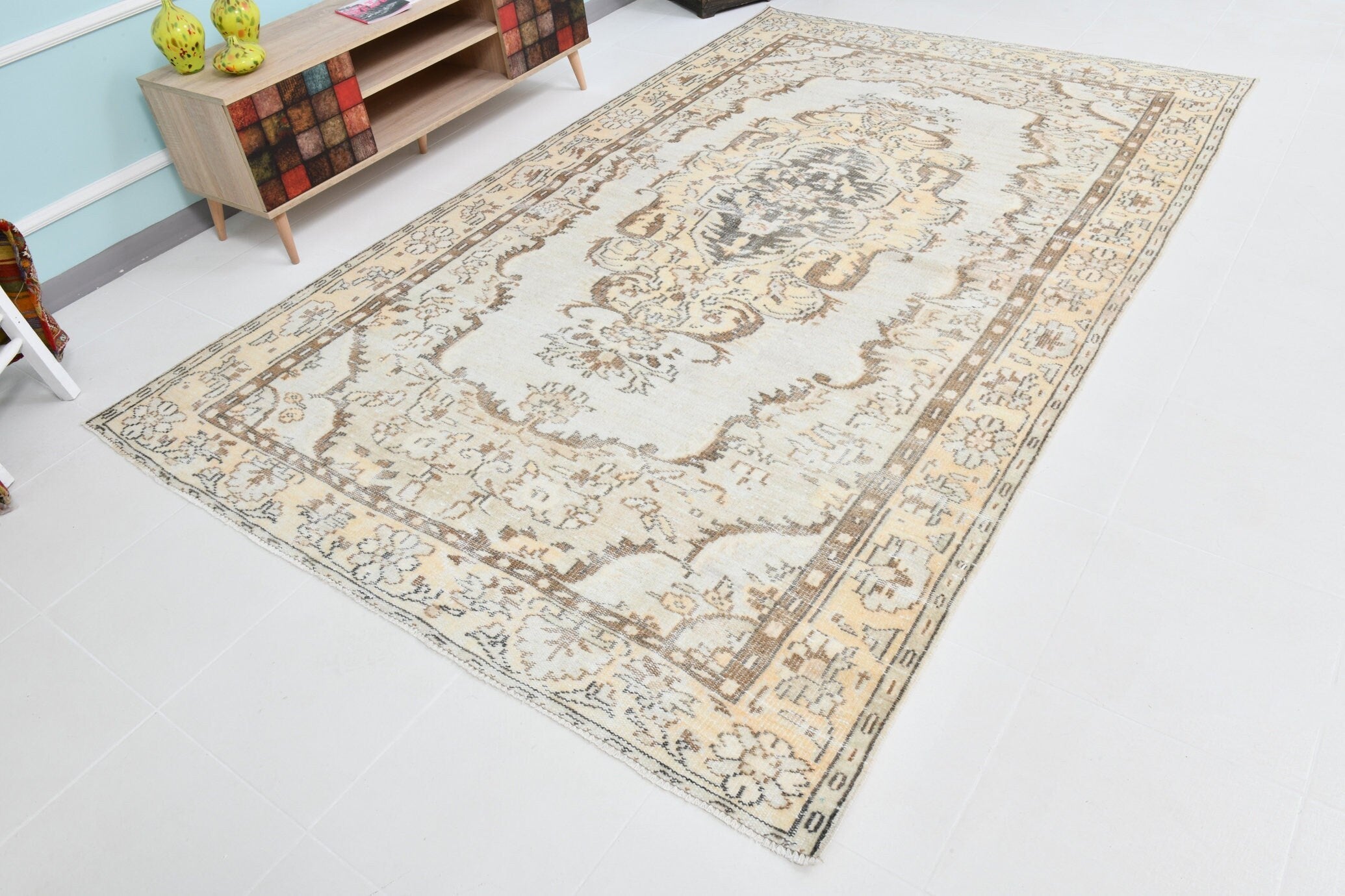 Turkish Vintage Rug 10’0’ x 6’4’