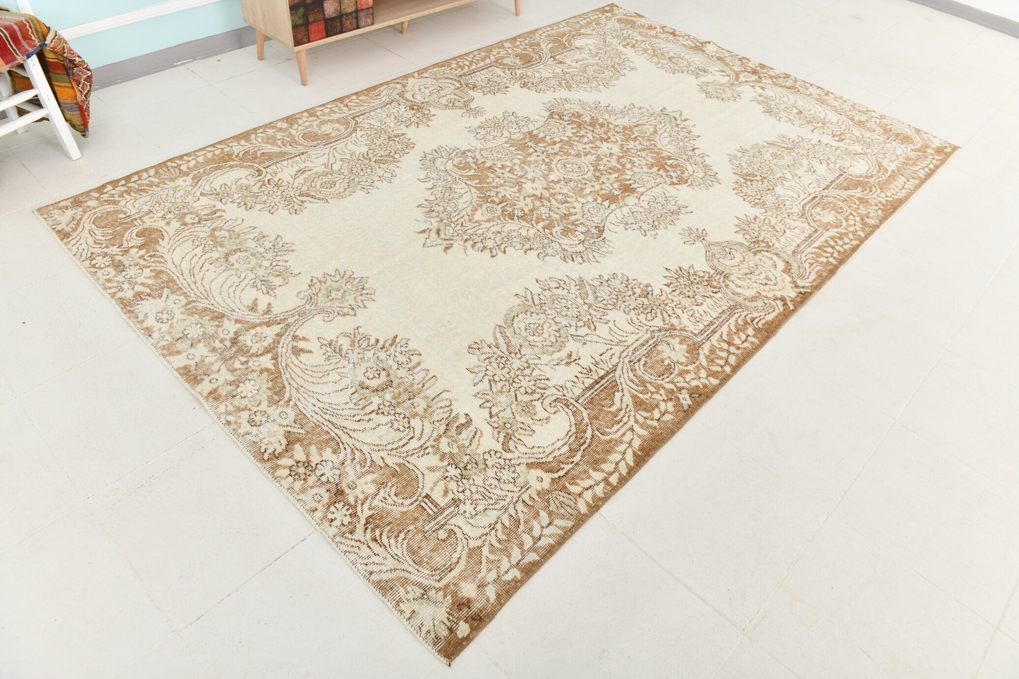 Turkish Vintage Rug 10’1’ x 6’6’