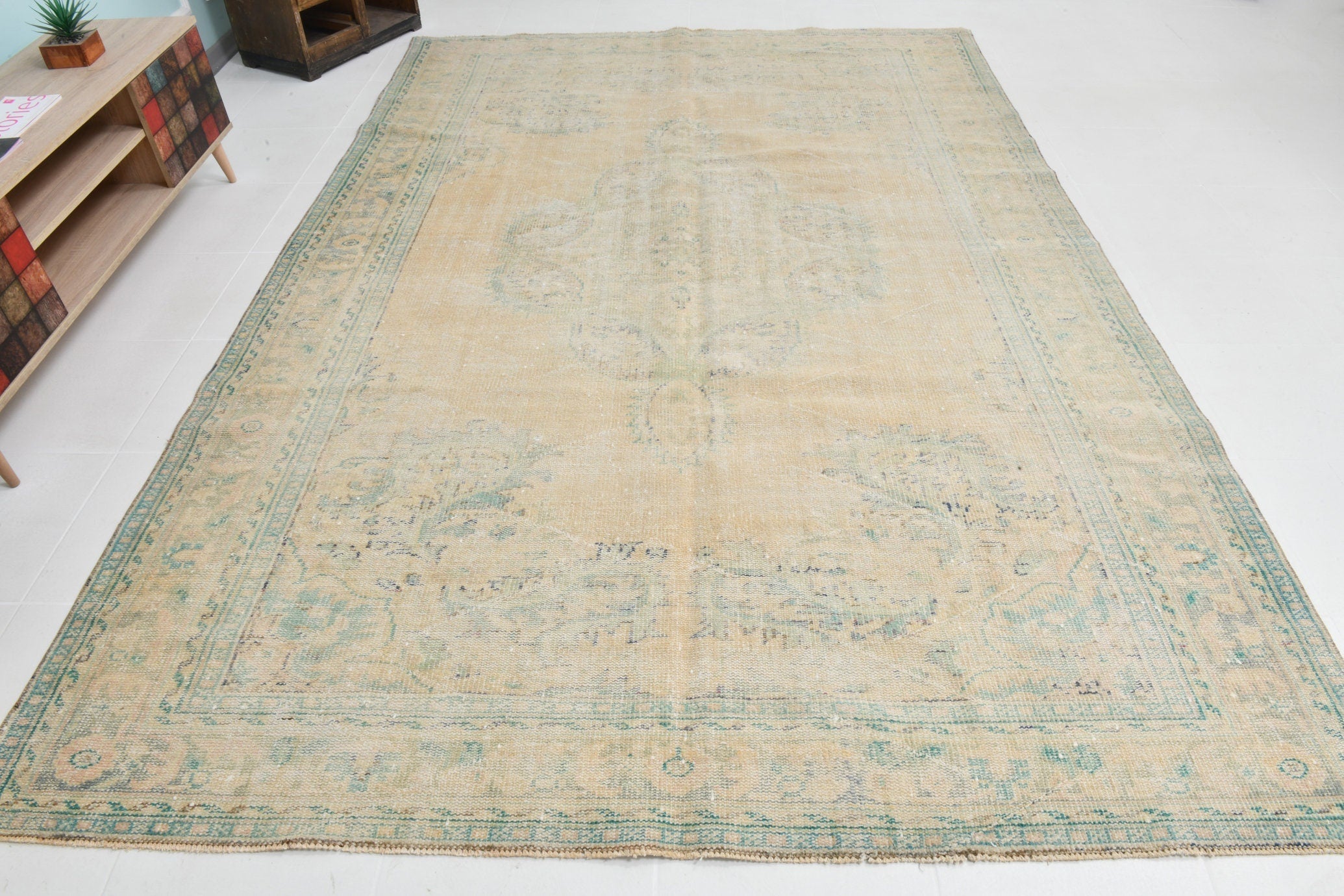 Turkish Vintage Rug 10’10’ x 7’6’