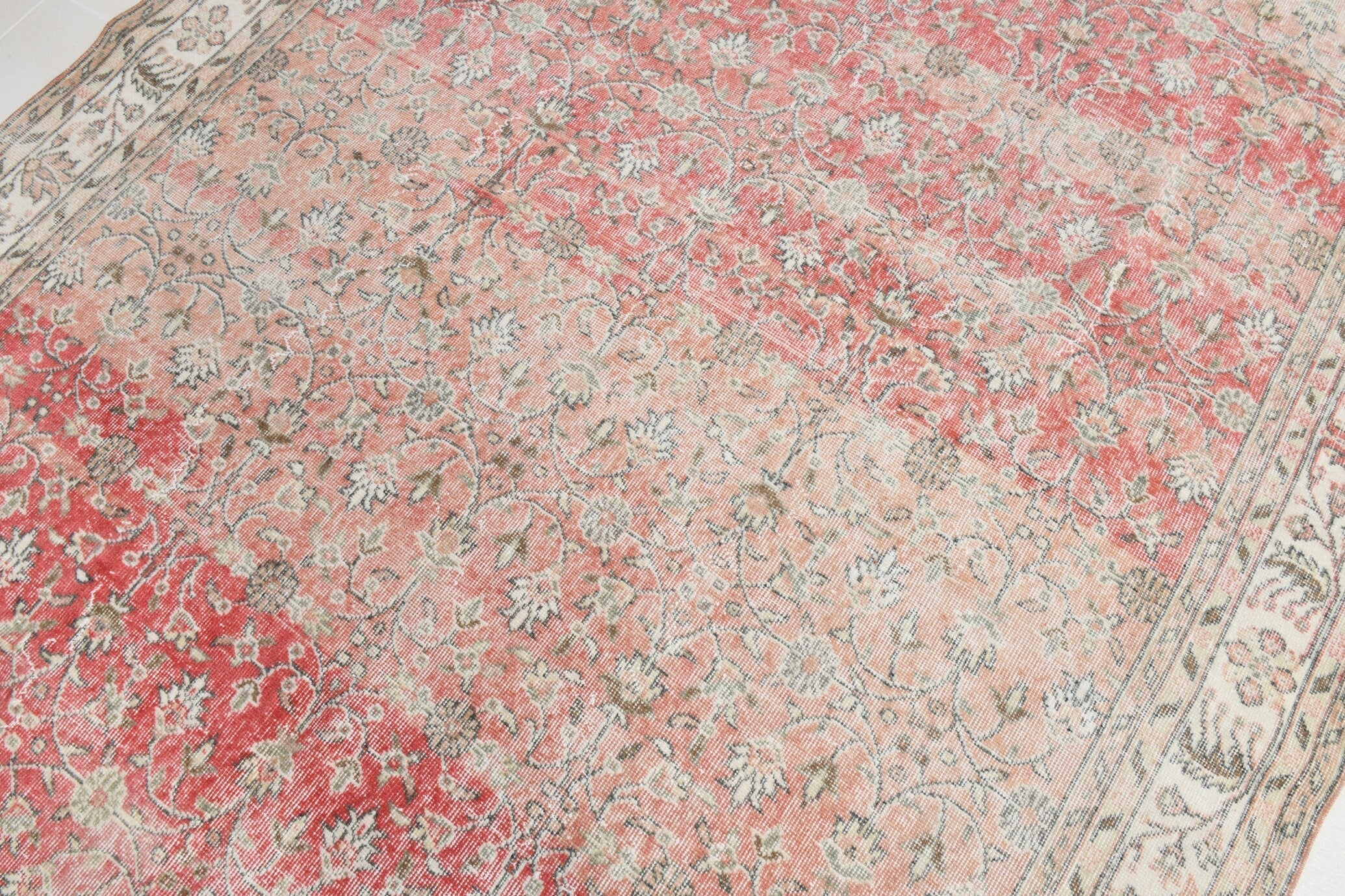Turkish Vintage Rug 10’11’ x 7’2’