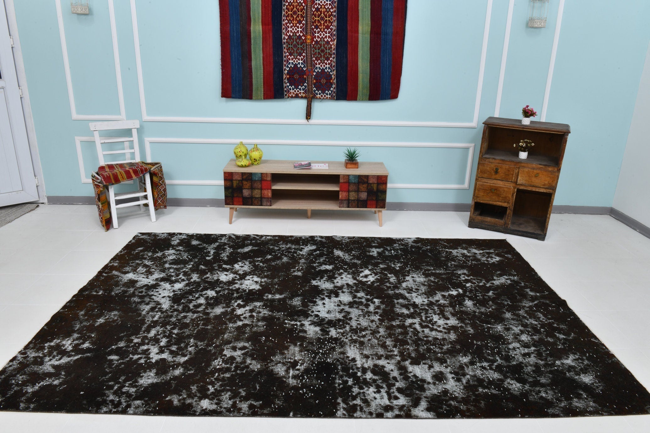 Turkish Vintage Rug 10’2’ x 6’10’