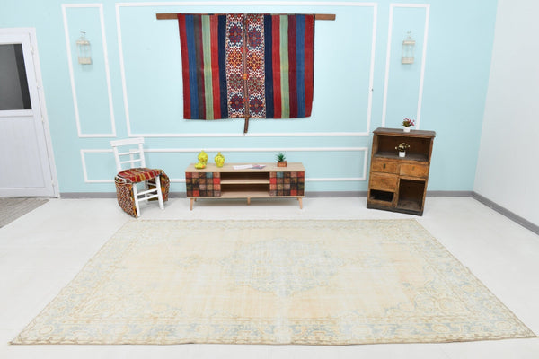 Turkish Vintage Rug 10’7’’ x 6’7’’