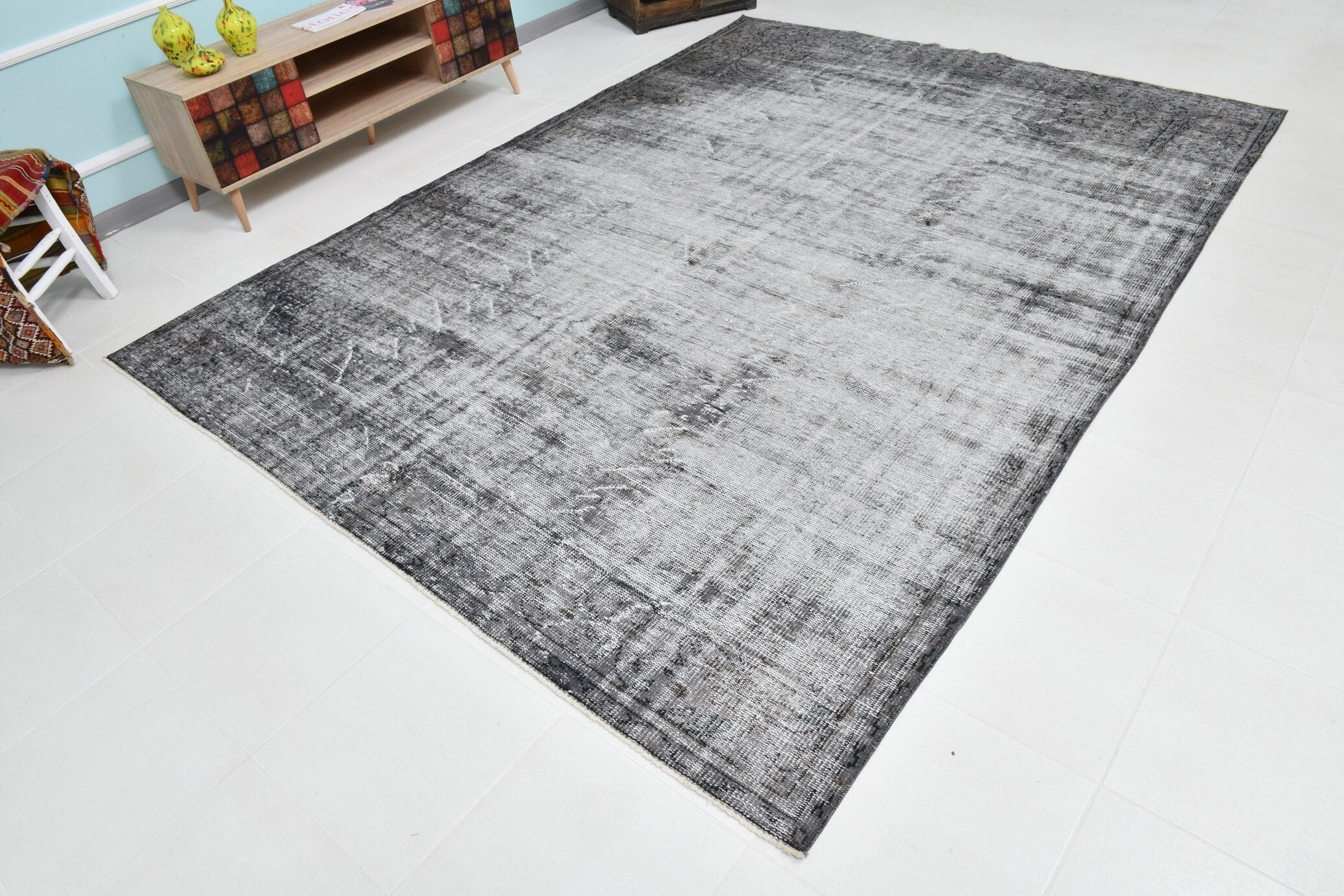Turkish Vintage Rug 10’8’ x 7’10’