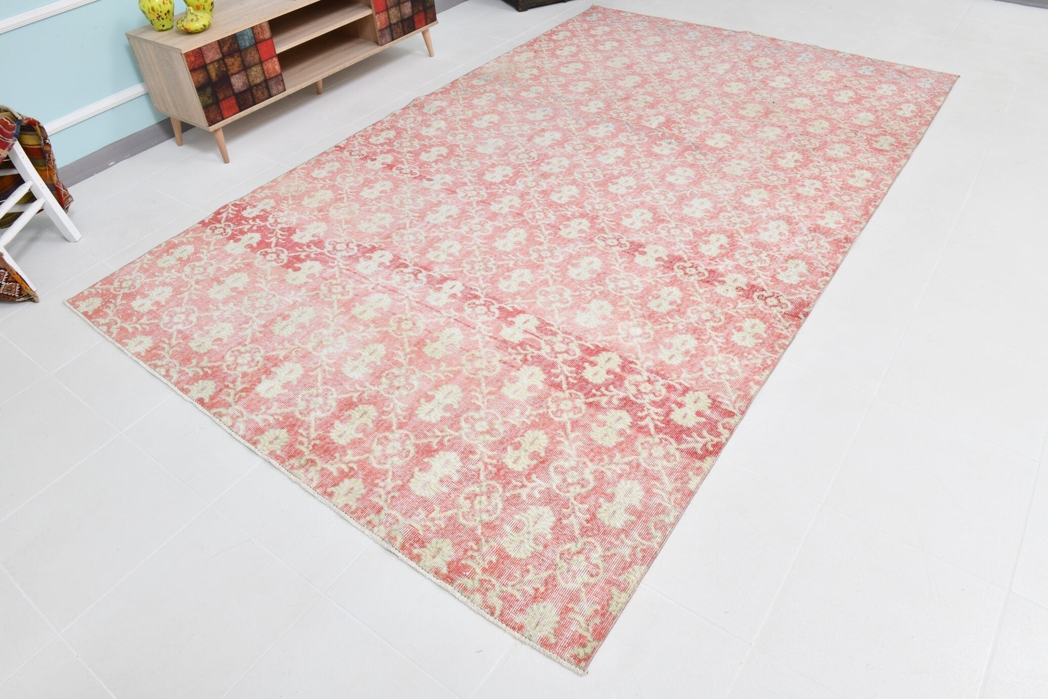 Turkish Vintage Rug 11’1’ x 6’9’