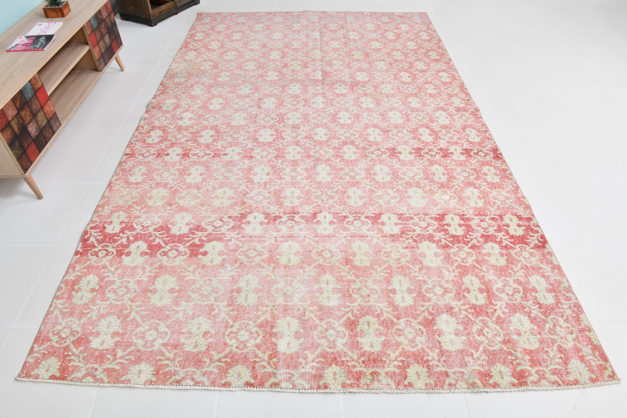 Turkish Vintage Rug 11’1’ x 6’9’