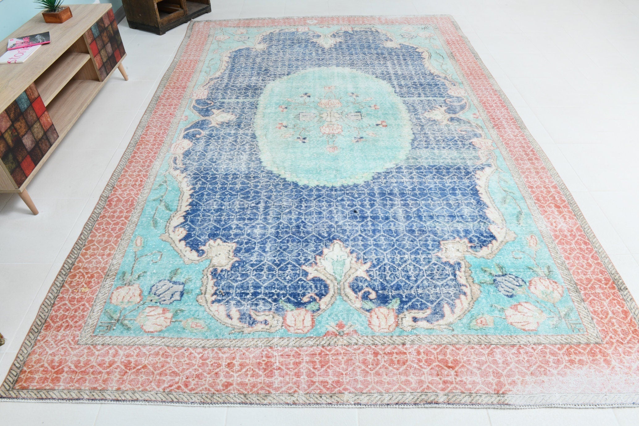 Turkish Vintage Rug 11’2’ x 7’6’