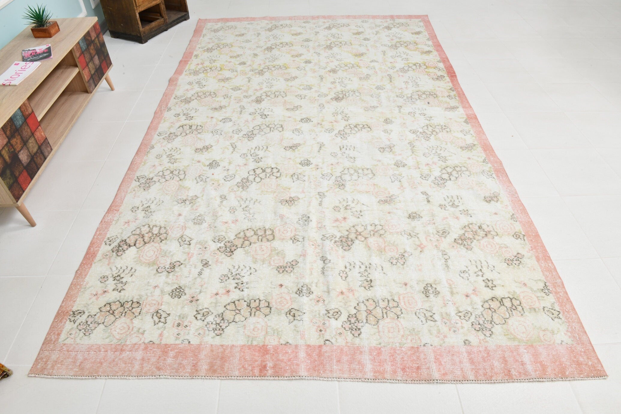 Turkish Vintage Rug 11’3’ x 6’10’