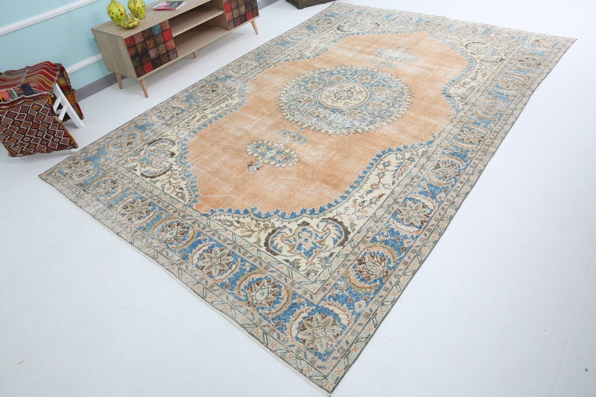 Turkish Vintage Rug 11’3’’ x 7’4’’