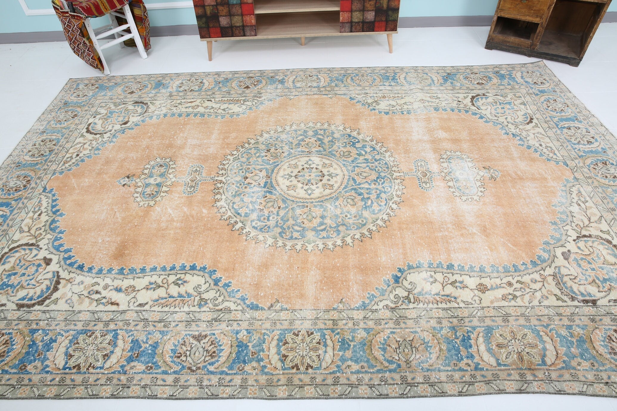 Turkish Vintage Rug 11’3’’ x 7’4’’