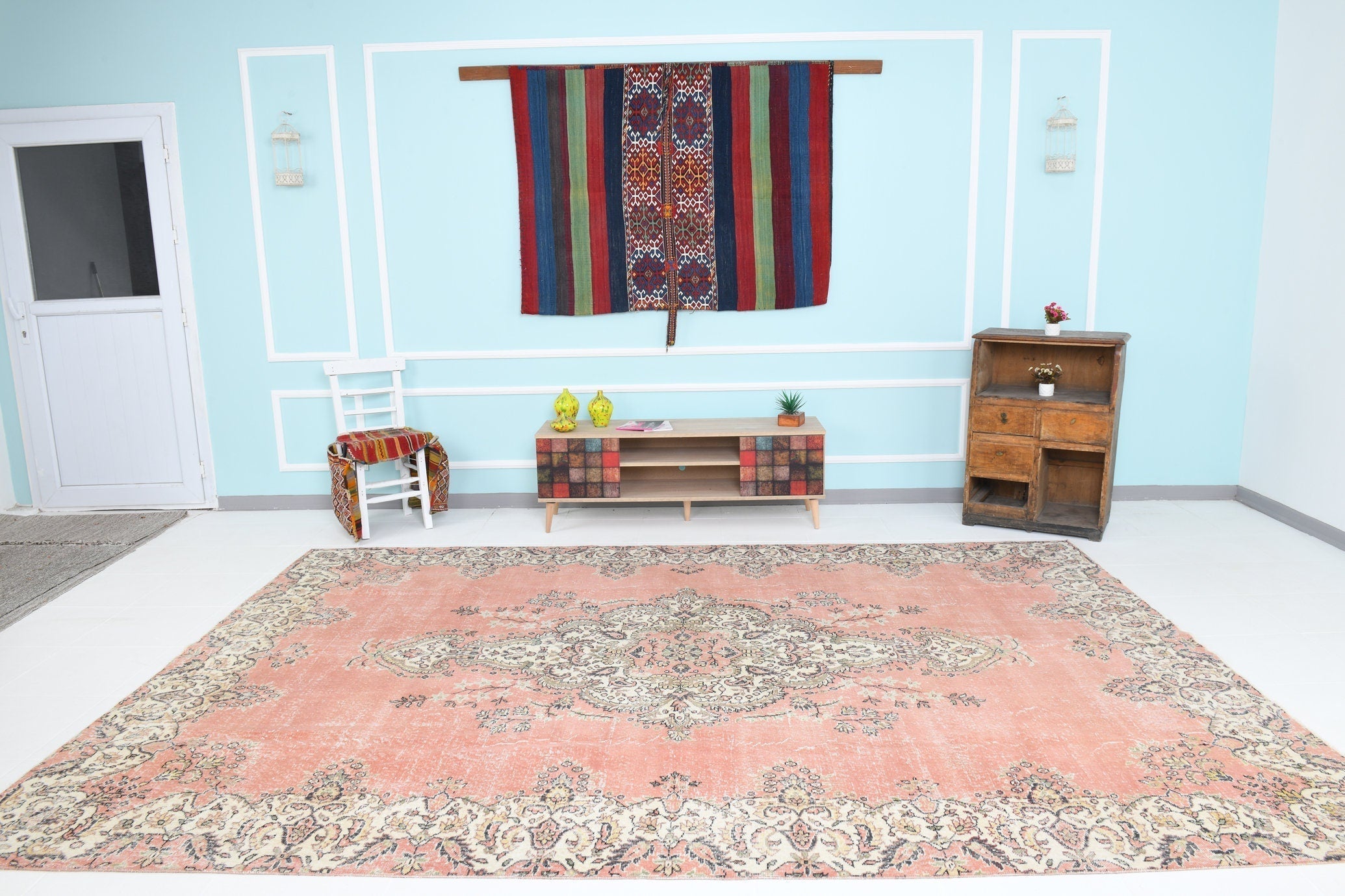 Turkish Vintage Rug 11’9’ x 8’2’