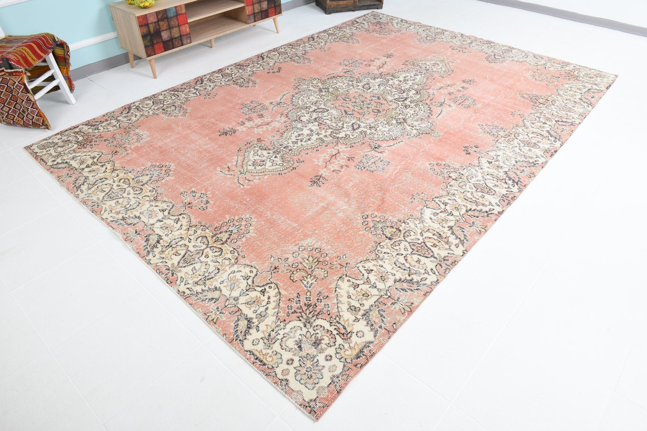 Turkish Vintage Rug 11’9’ x 8’2’