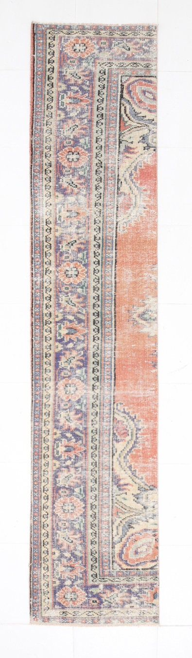 Turkish Vintage Rug 2’0’’ x 11’12’’ ft