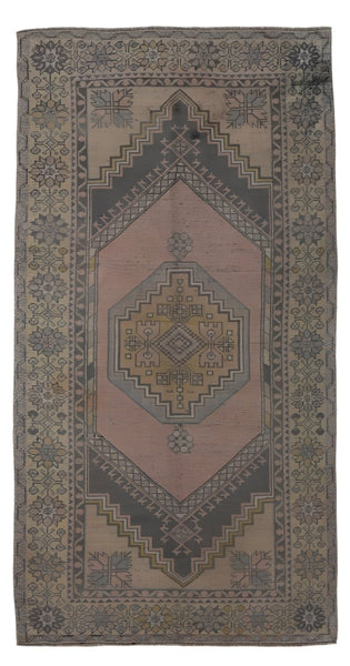 Turkish Vintage Rug 3’11’’ x 7’5’’ ft
