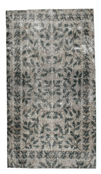 Turkish Vintage Rug 3’7’’ x 6’4’’ ft