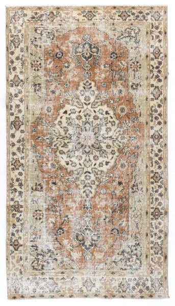 Turkish Vintage Rug 3’7’’ x 6’6’’ ft