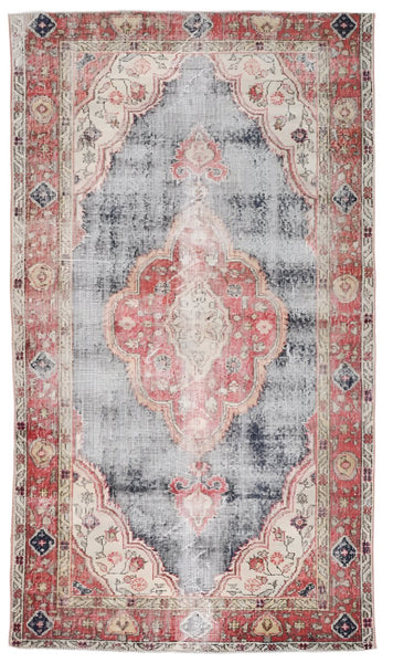 Turkish Vintage Rug 3’8’’ x 6’5’’ ft