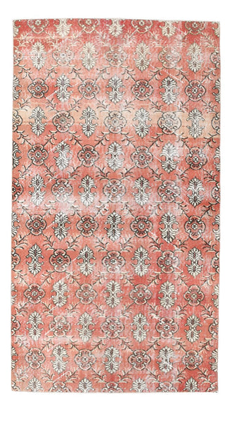 Turkish Vintage Rug  3'8" x 6'8" ft