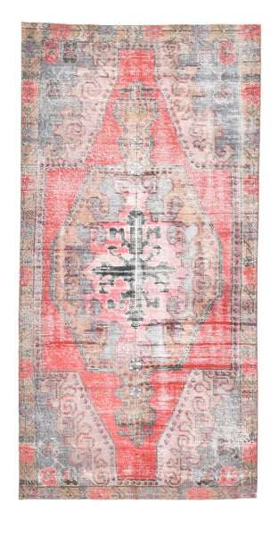 Turkish Vintage Rug 3’8’’ x 7’4’’ ft
