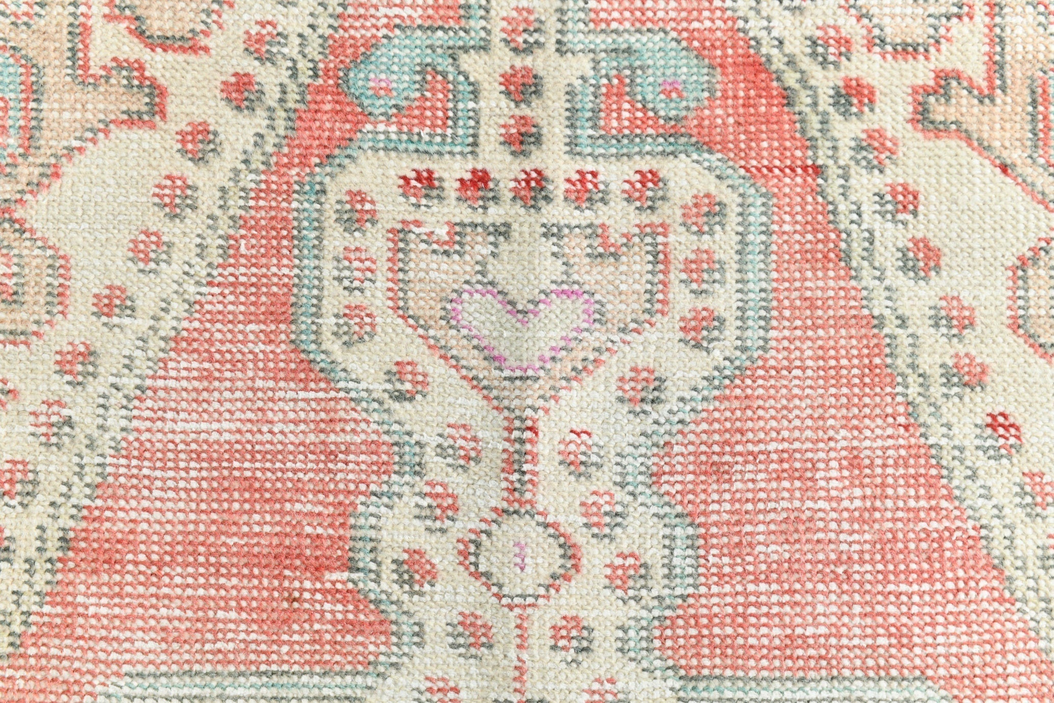 Turkish Vintage Rug 4’1’ x 7’2’