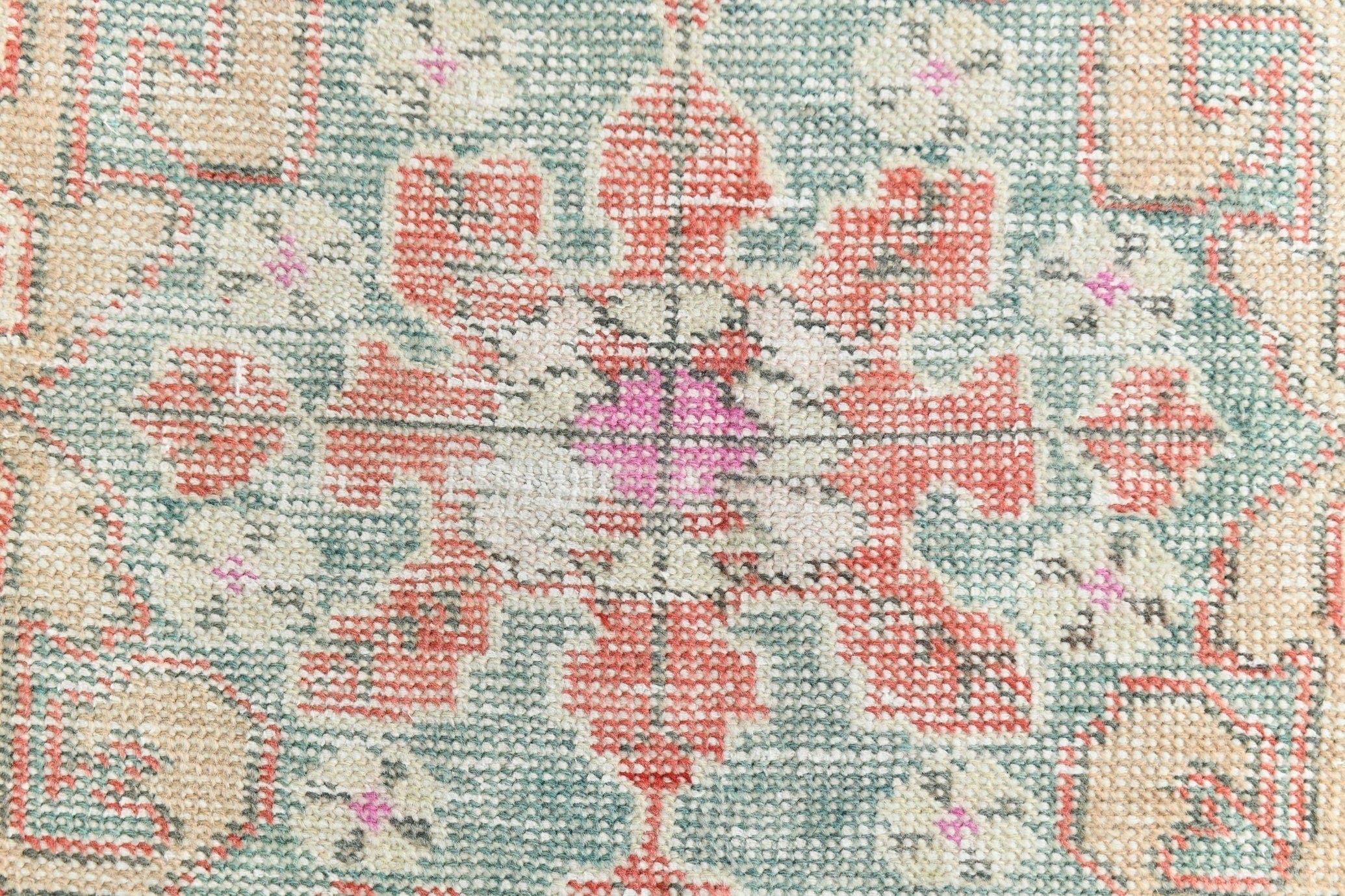 Turkish Vintage Rug 4’1’ x 7’2’
