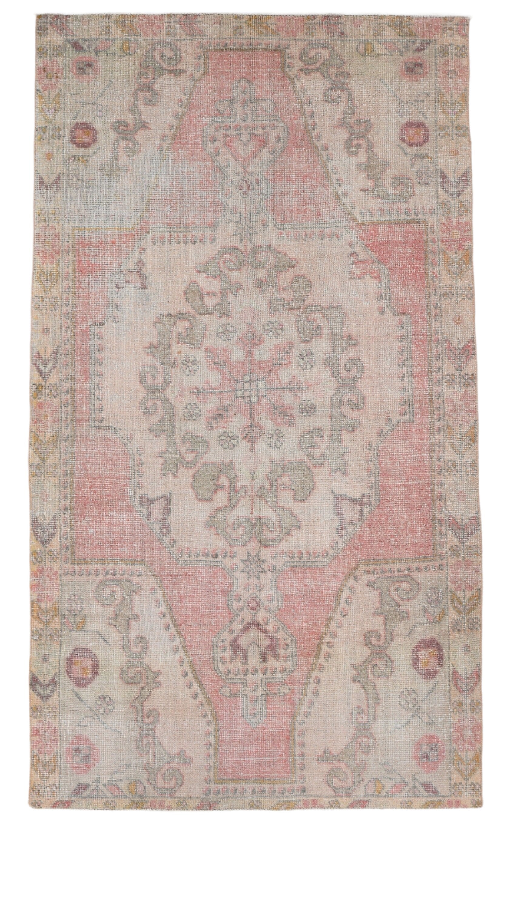 Turkish Vintage Rug 4’1’’ x 7’3’’ ft