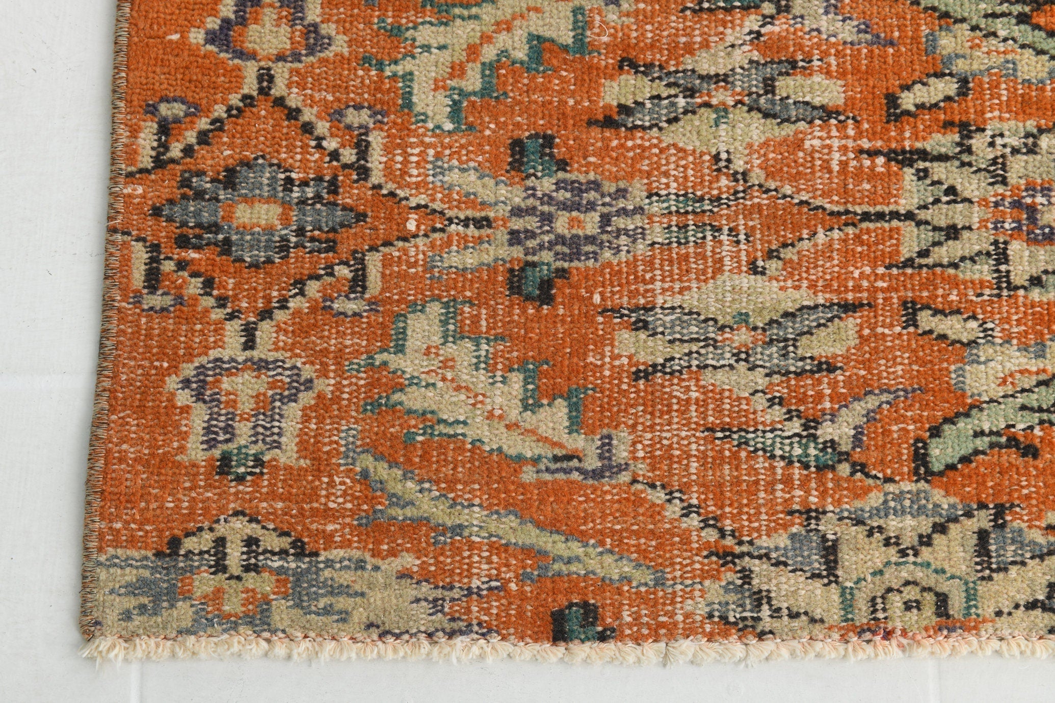Turkish Vintage Rug 4’11’ x 8’2’
