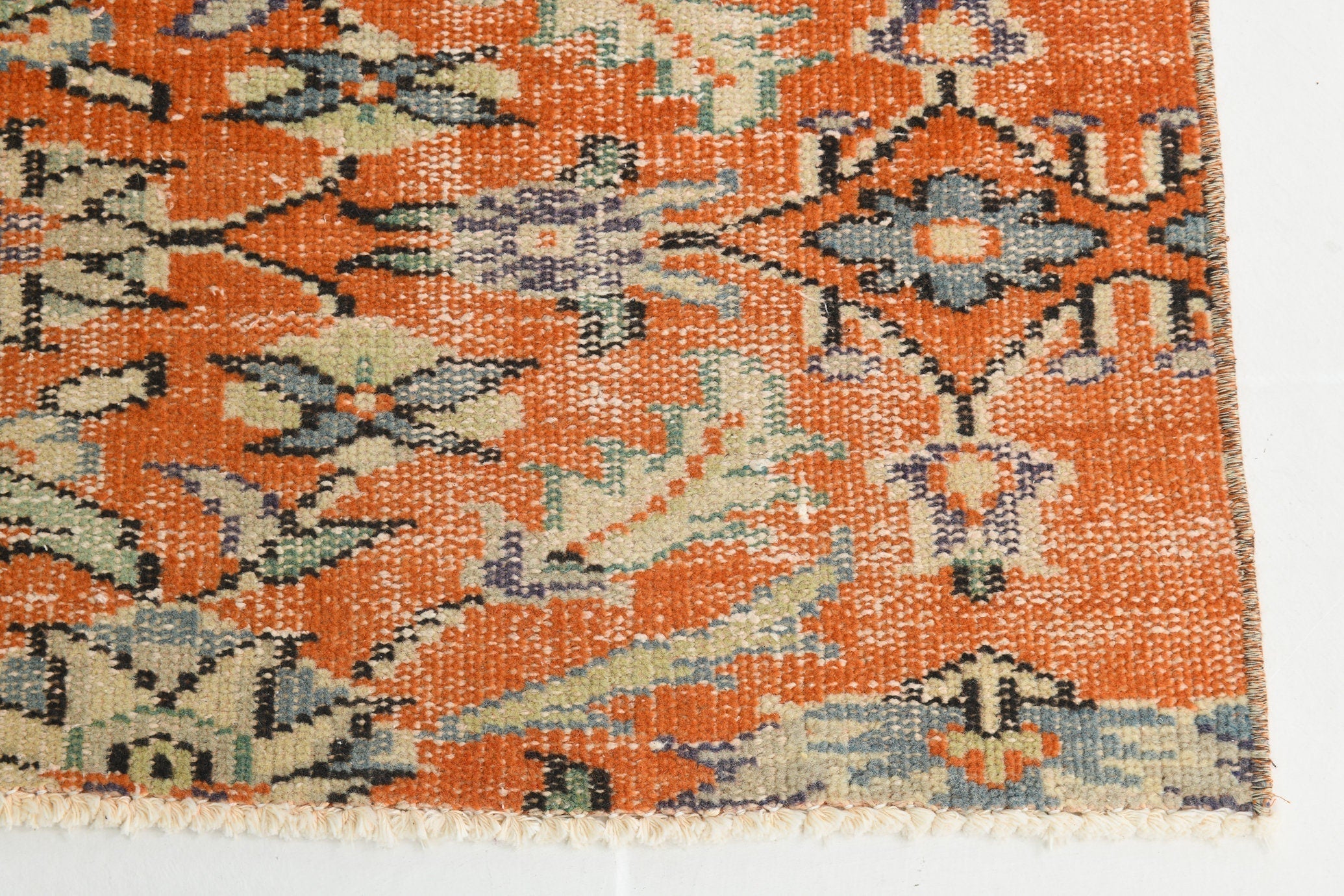 Turkish Vintage Rug 4’11’ x 8’2’