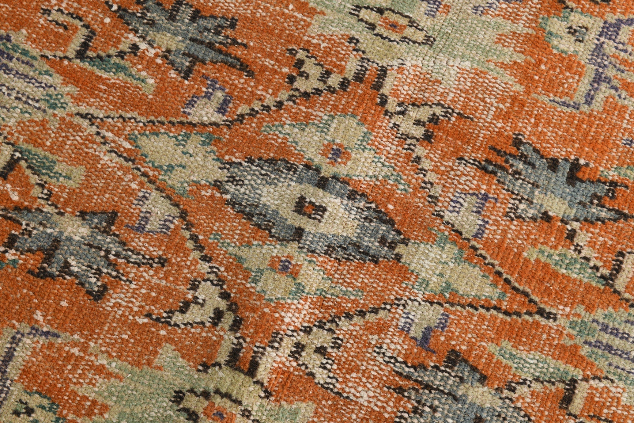 Turkish Vintage Rug 4’11’ x 8’2’