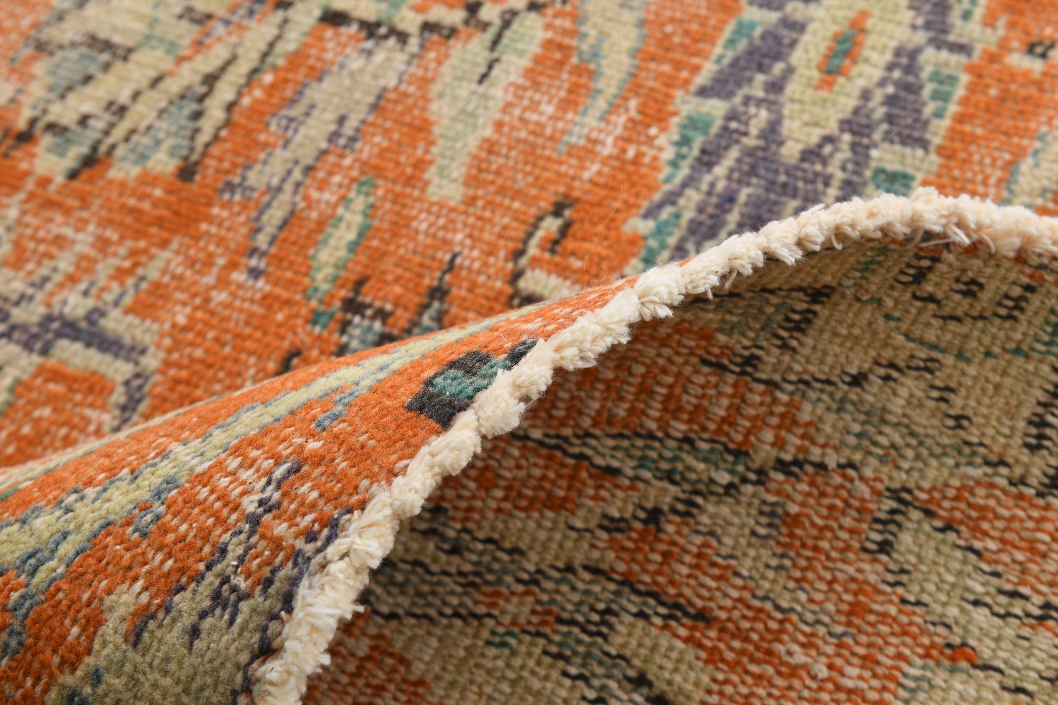 Turkish Vintage Rug 4’11’ x 8’2’