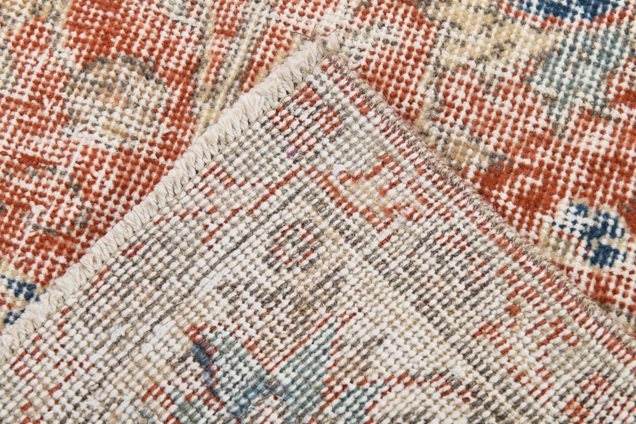 Turkish Vintage Rug  4'11" x 8'6" ft