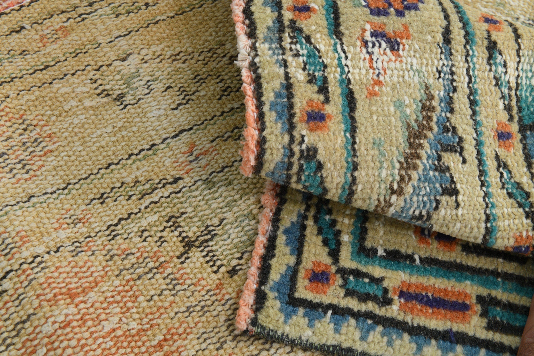 Turkish Vintage Rug 4’12’ x 8’0’