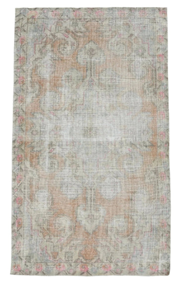 Turkish Vintage Rug 4’3’’ x 6’12’’ ft