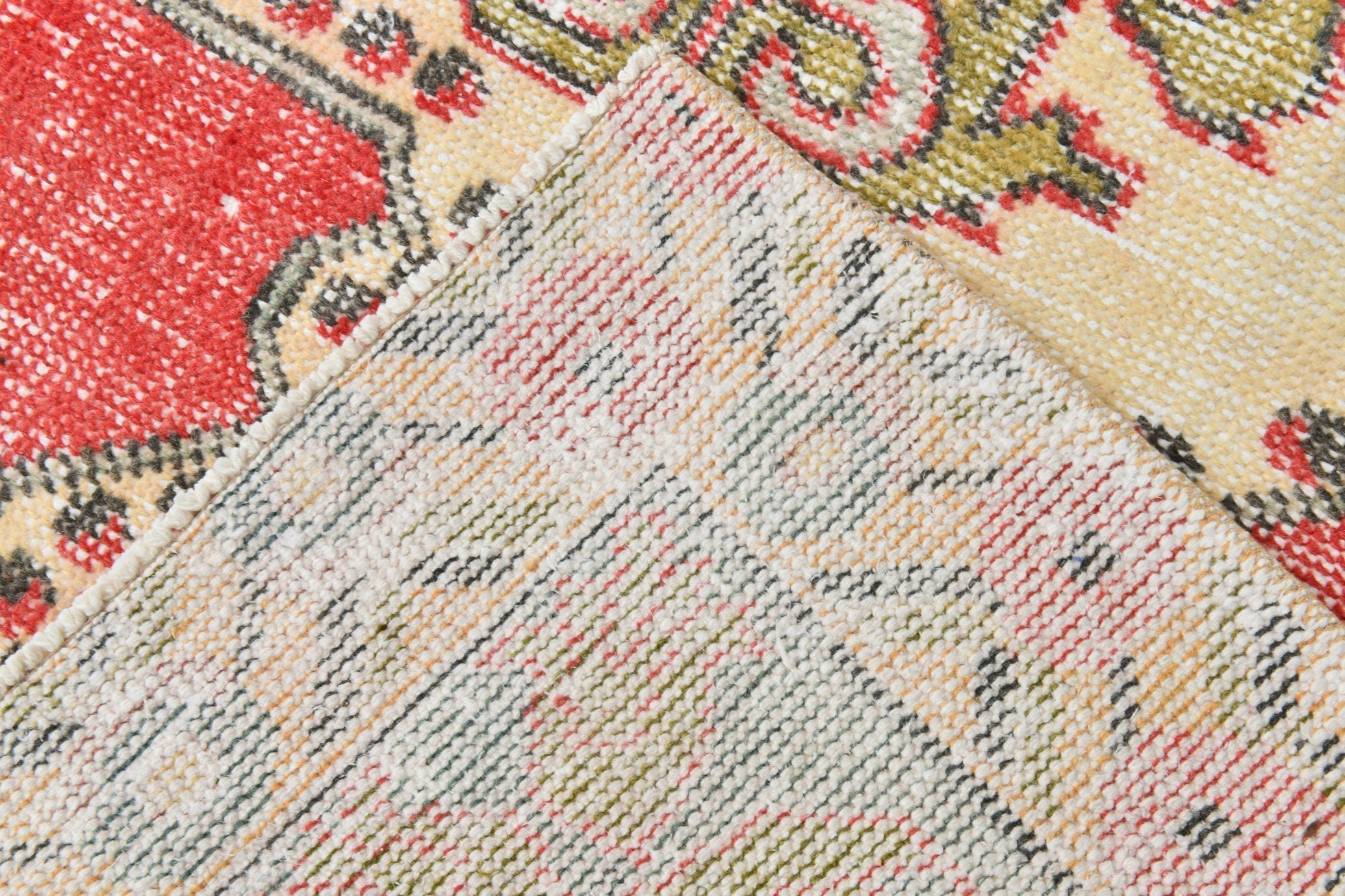 Turkish Vintage Rug  4'3" x 7'7" ft