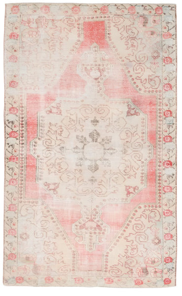 Turkish Vintage Rug 4’4’’ x 7’3’’ ft