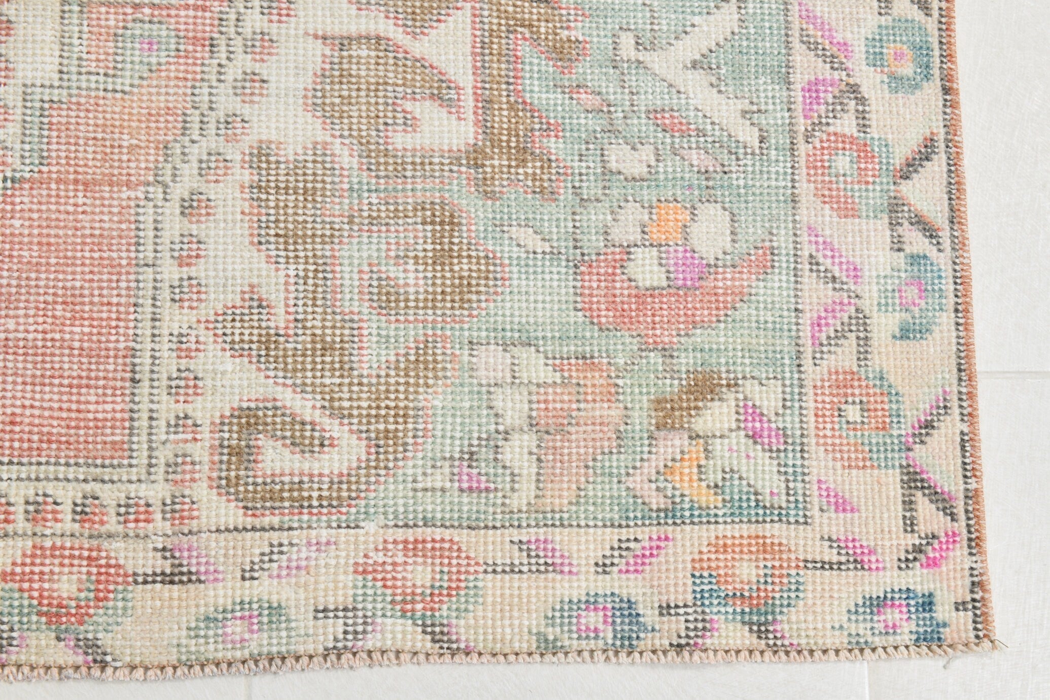 Turkish Vintage Rug 4’4’ x 7’9’
