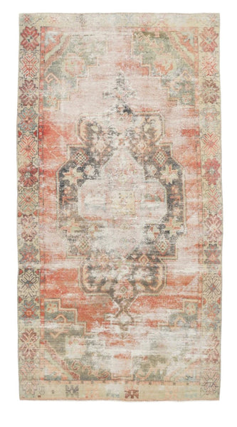 Turkish Vintage Rug 4’4’’ x 8’2’’ ft