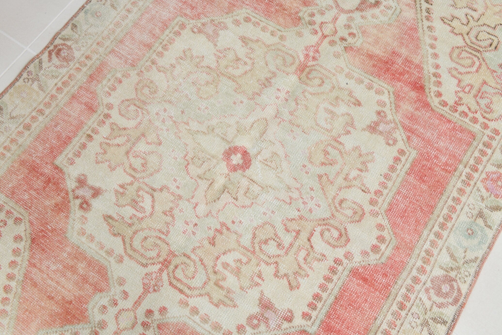 Turkish Vintage Rug 4’5’ x 7’2’