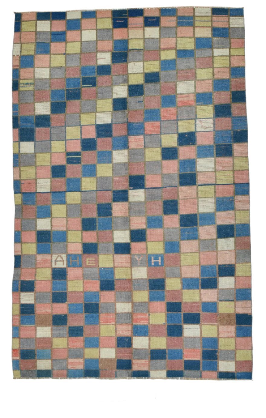 Turkish Vintage Rug 4’7’’ x 7’2’’ ft