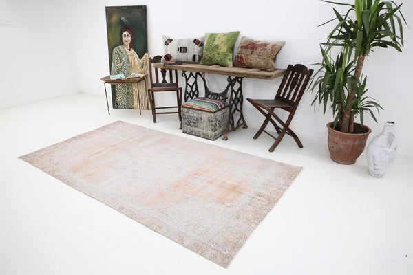 Turkish Vintage Rug 4’7’’ x 8’5’’ ft