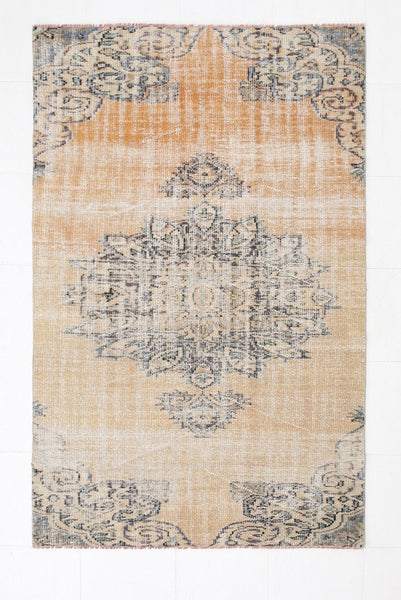 Turkish Vintage Rug 4’8’’ x 7’4’’ ft