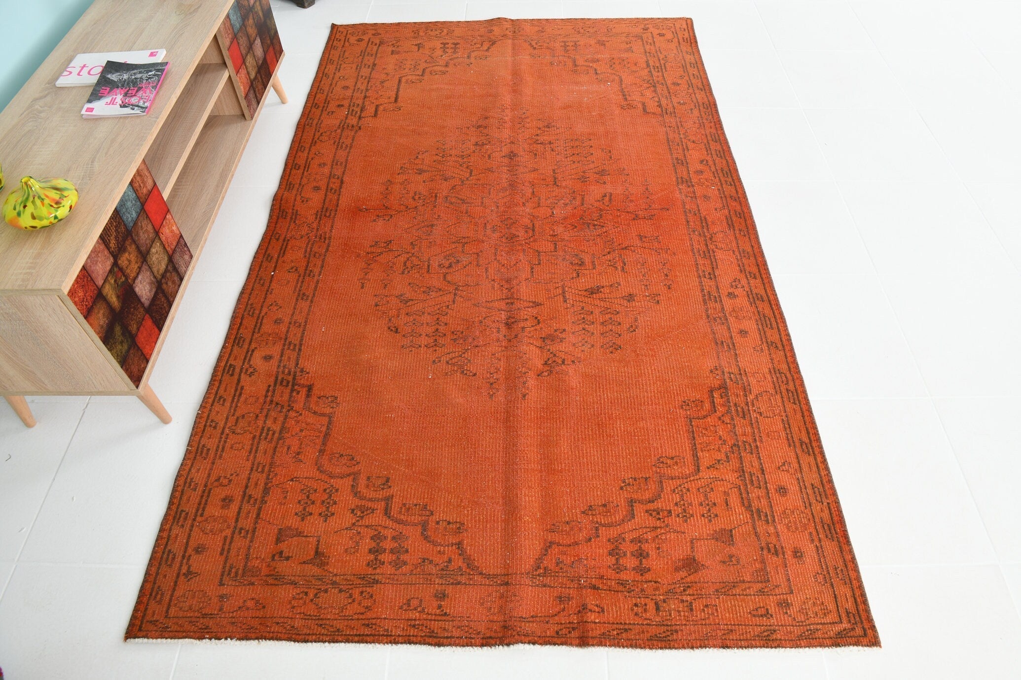 Turkish Vintage Rug 4’9’ x 7’10’