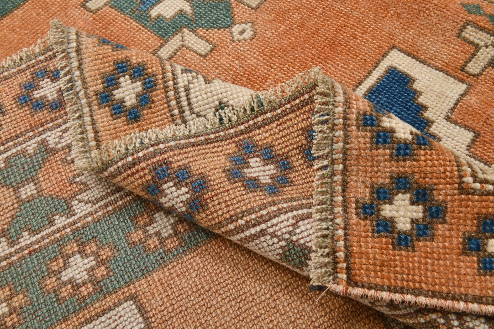 Turkish Vintage Rug 4’9’ x 7’3’