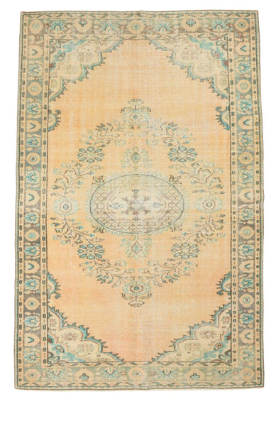 Turkish Vintage Rug 5’12’’ x 9’0’’ ft