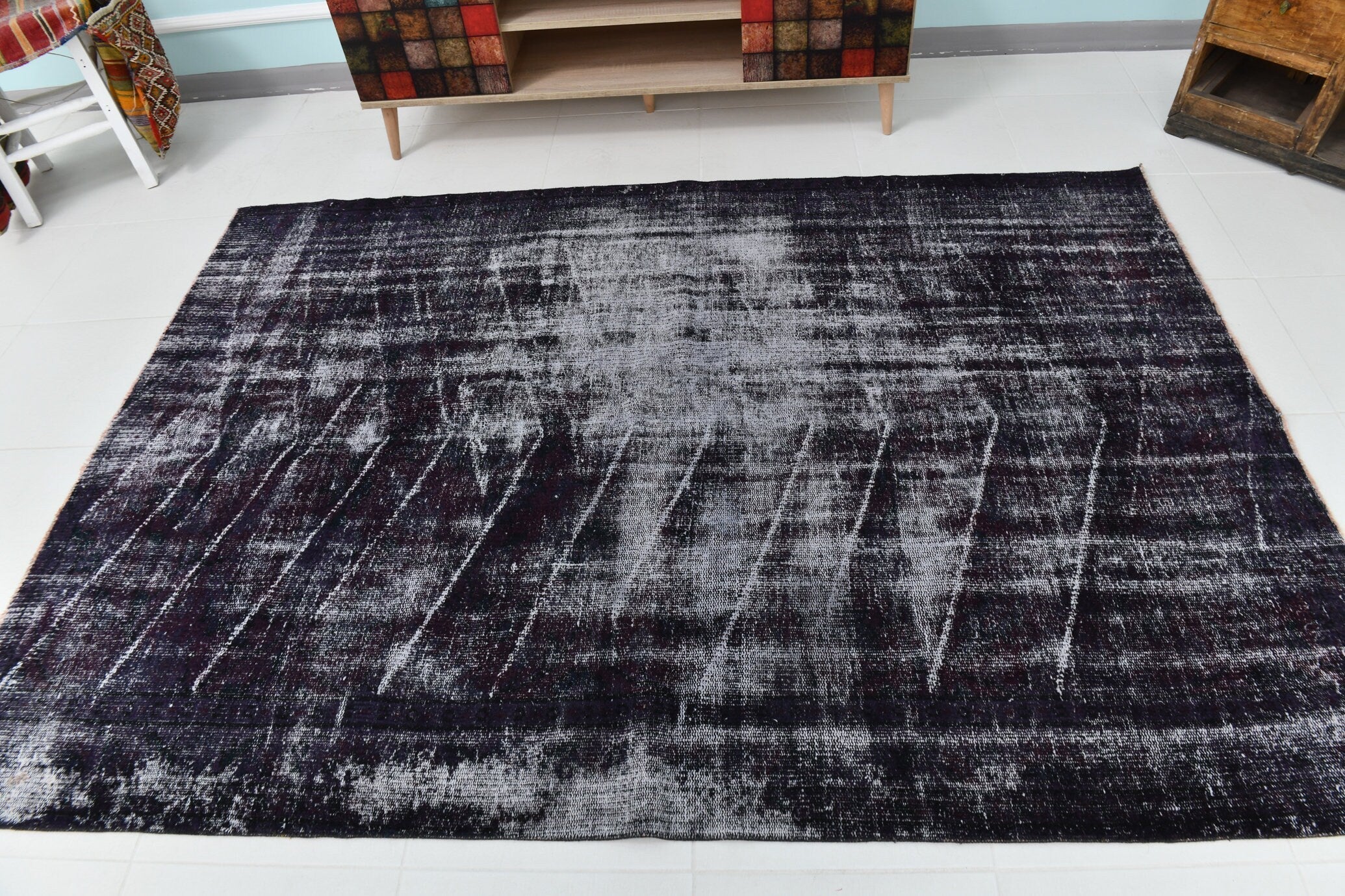 Turkish Vintage Rug 5’3’ x 7’7’